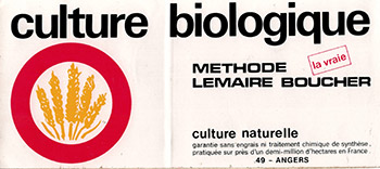 1963 - Agriculture bio